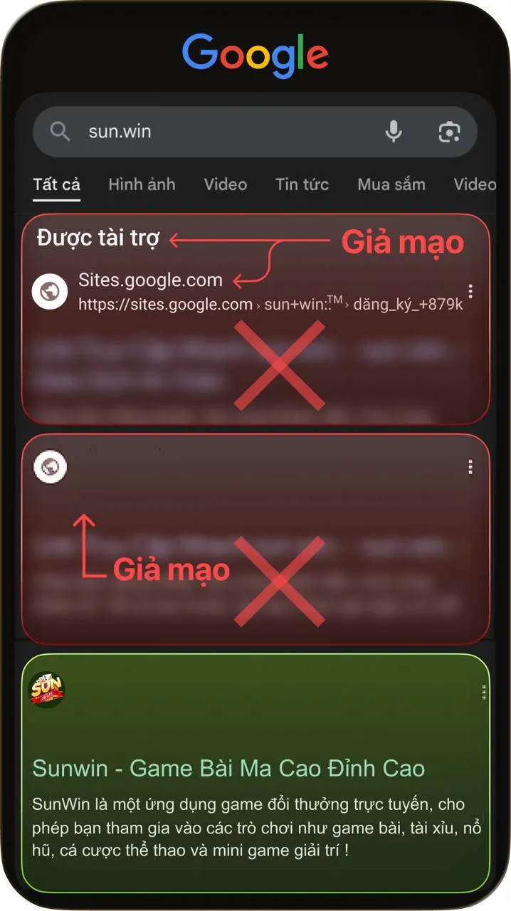 Làm sao để nhận biết Sunwin thật giữa hàng loạt trang giả? 2 Sunwin chính chủ – Nền tảng uy tín với tên miền sun.win