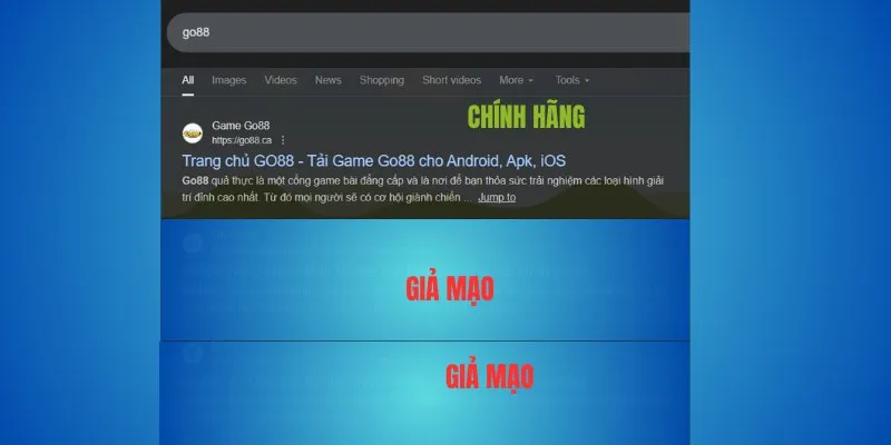 Cách phân biệt Go88 thật vs giả – ưu tiên go88.com và go88.ca 2 Tại sao go88.com vẫn là “chính chủ”